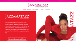 Desktop Screenshot of costumesbyjazzamatazz.com